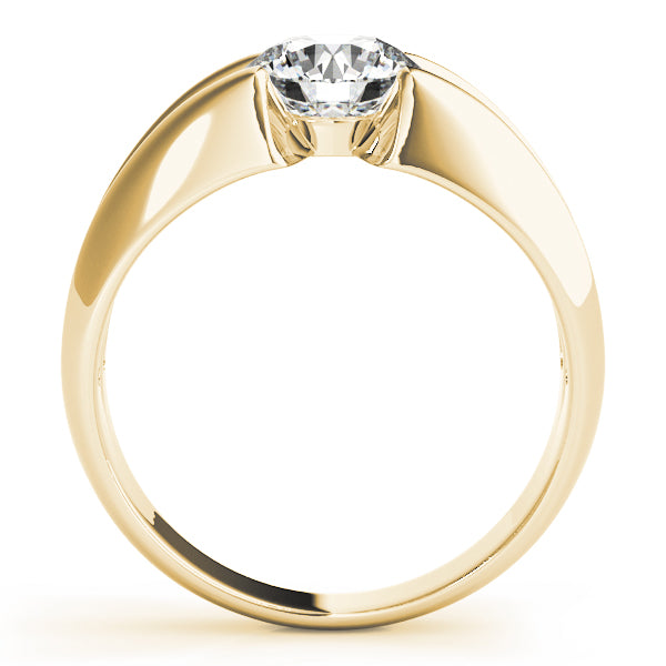 Split-Shank Solitaire Engagement Ring