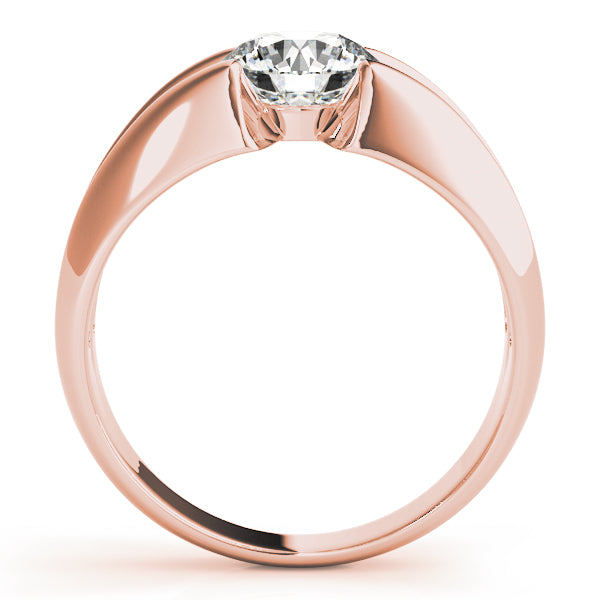 Split-Shank Solitaire Engagement Ring