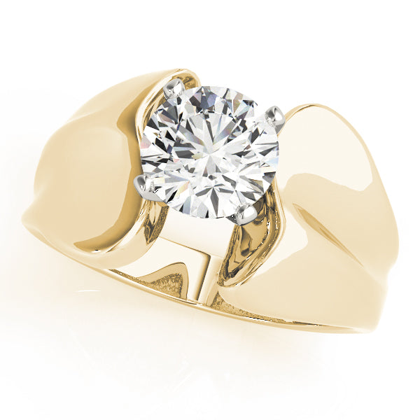 Classic Solitaire Diamond Engagement Ring