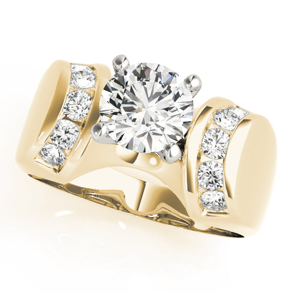 Channel-Set Diamond Engagement Ring (1/3 ct. tw.)