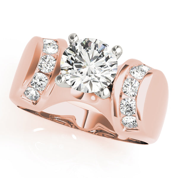 Channel-Set Diamond Engagement Ring (1/3 ct. tw.)