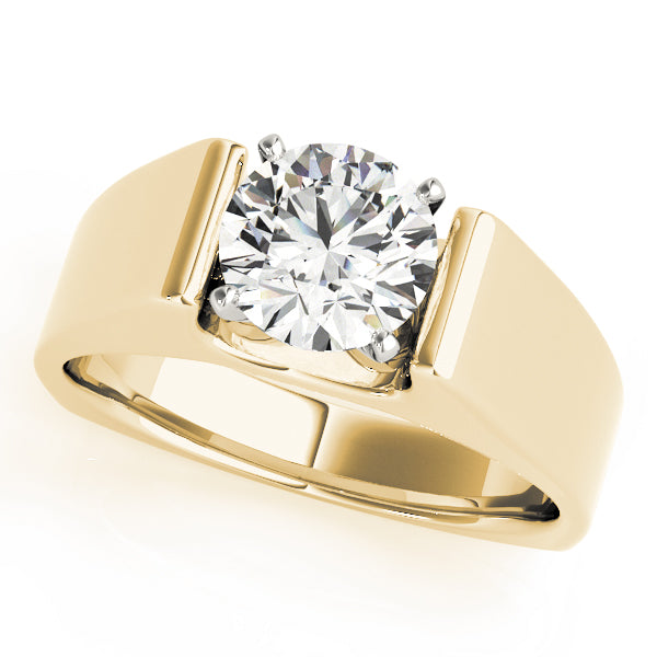 Classic Four-Prong Solitaire Engagement Ring