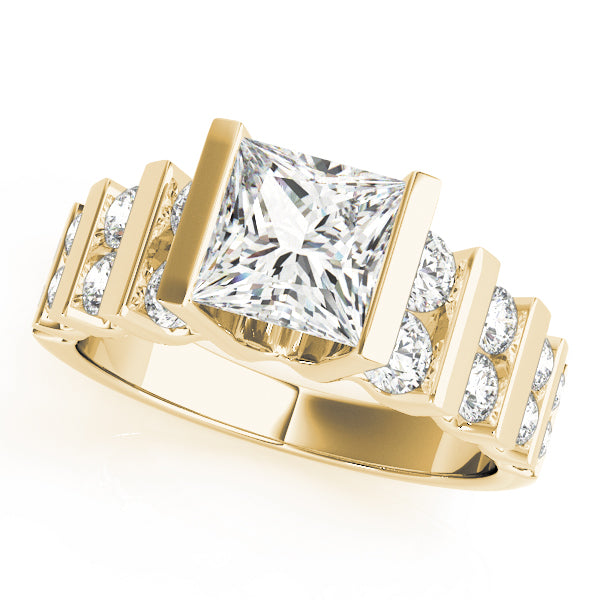 Channel-Set Diamond Engagement Ring (3/4 ct. tw.)