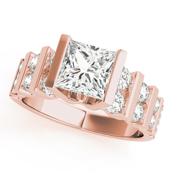 Channel-Set Diamond Engagement Ring (3/4 ct. tw.)