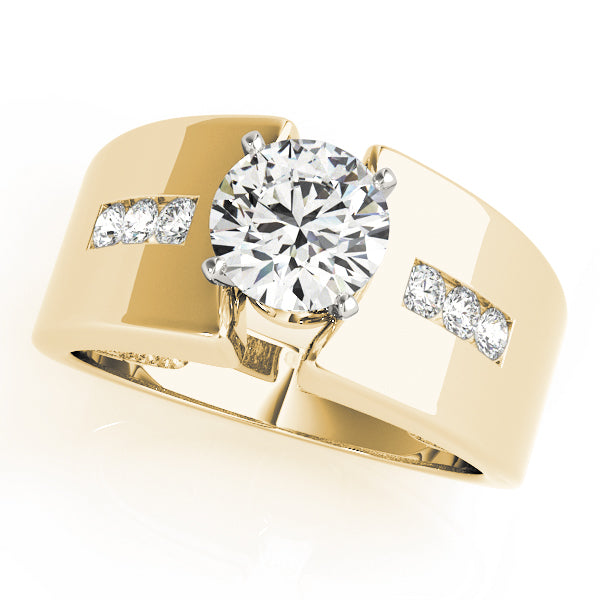 Channel-Set Diamond Engagement Ring (1/6 ct. tw.)