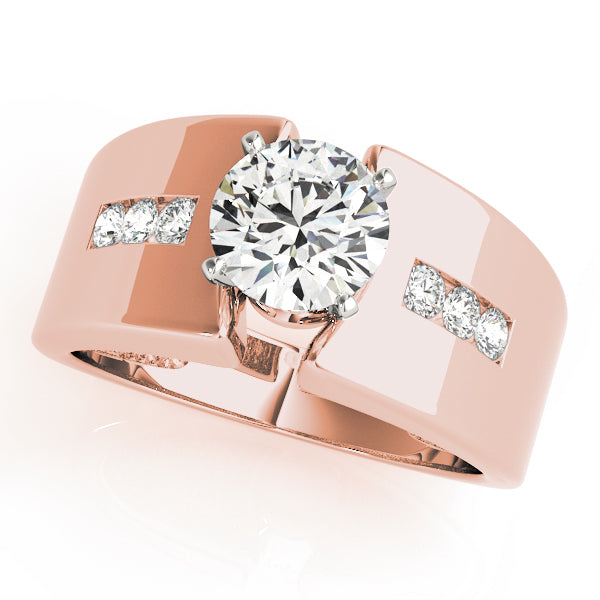 Channel-Set Diamond Engagement Ring (1/6 ct. tw.)