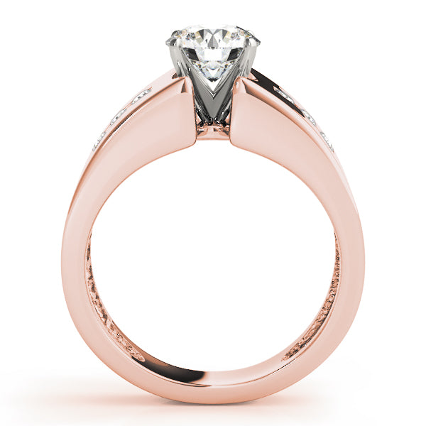 Channel-Set Diamond Engagement Ring (1/6 ct. tw.)