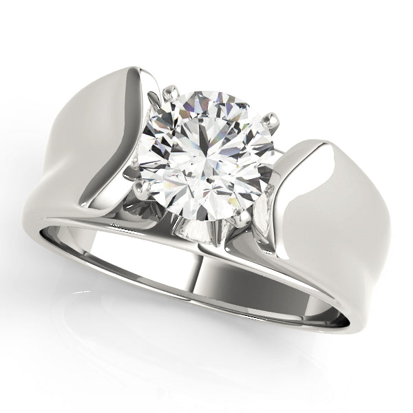 Classic Simple Solitaire Engagement Ring