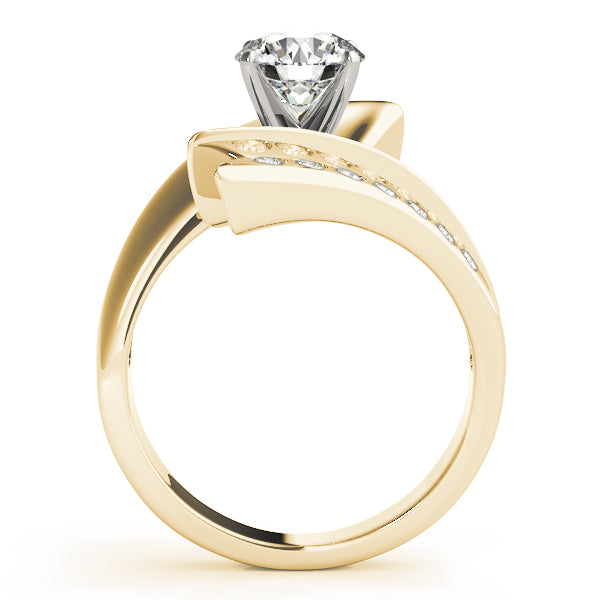 Architectural Split-Shank Diamond Engagement Ring (1/3 ct. tw.)