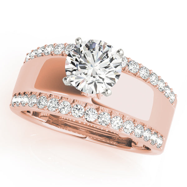 Channel-Set Diamond Engagement Ring (1/2 ct. tw.)