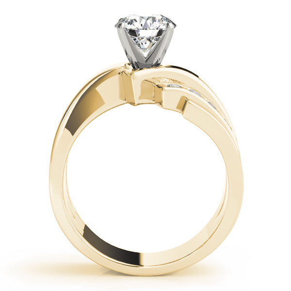 Channel-Set Split Shank Diamond Engagement Ring (1/5 ct. tw.)