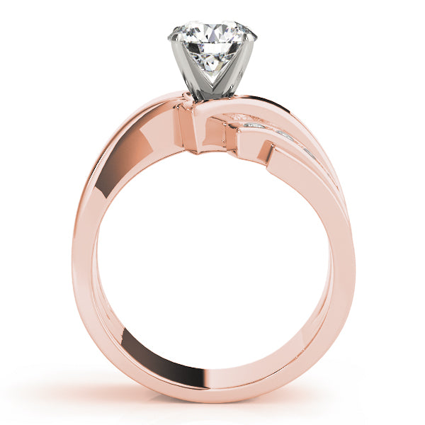 Channel-Set Split Shank Diamond Engagement Ring (1/5 ct. tw.)