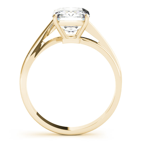 Classic Split-Shank Solitaire Engagement Ring