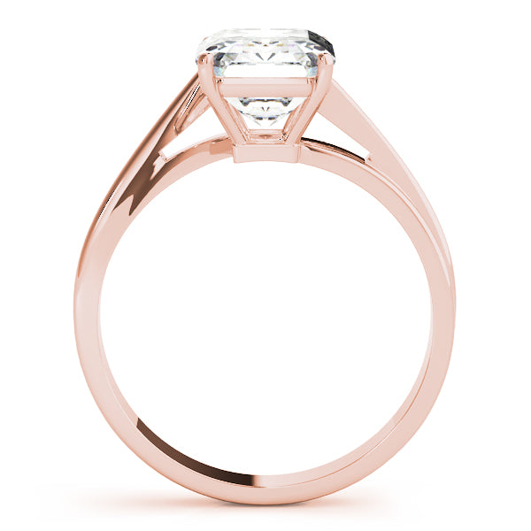 Classic Split-Shank Solitaire Engagement Ring