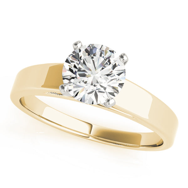Classic Four-Prong Solitaire Engagement Ring