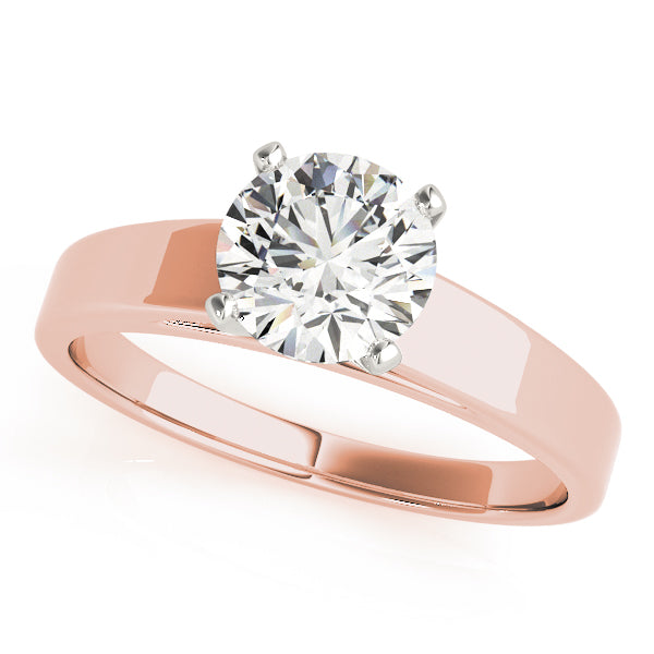 Classic Four-Prong Solitaire Engagement Ring