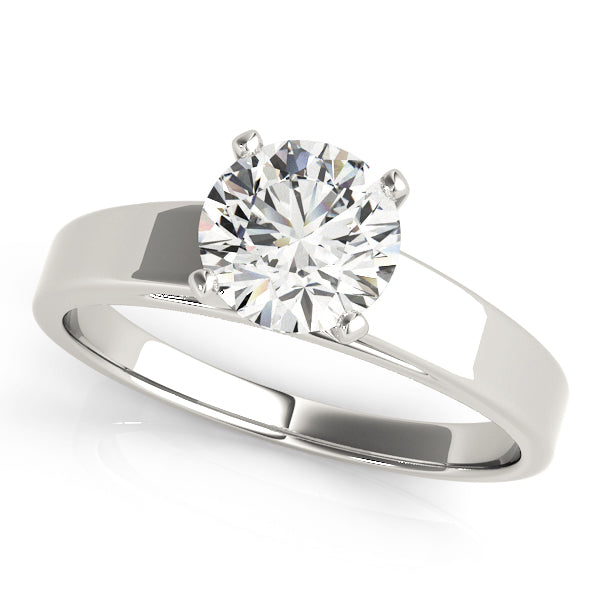 Classic Four-Prong Solitaire Engagement Ring