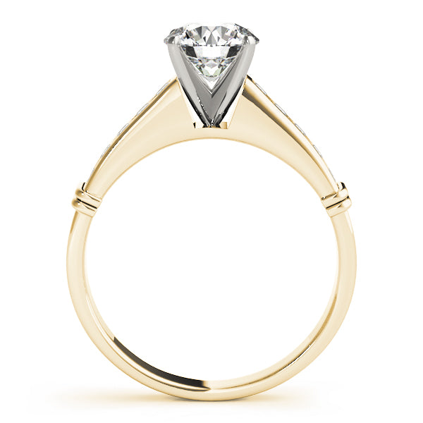 Channel-Set Diamond Engagement Ring (1/4 ct. tw.)