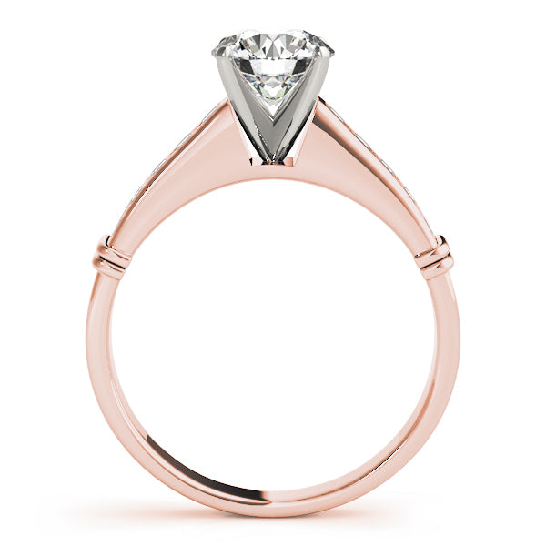 Channel-Set Diamond Engagement Ring (1/4 ct. tw.)