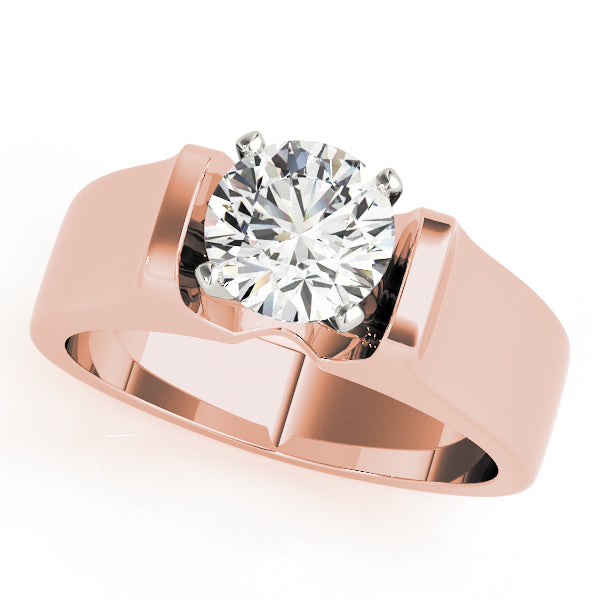 Classic Four-Prong Solitaire Engagement Ring