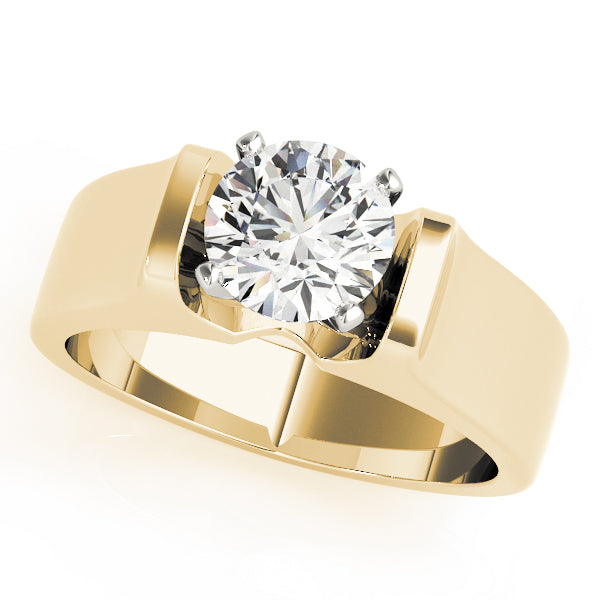 Classic Four-Prong Solitaire Engagement Ring
