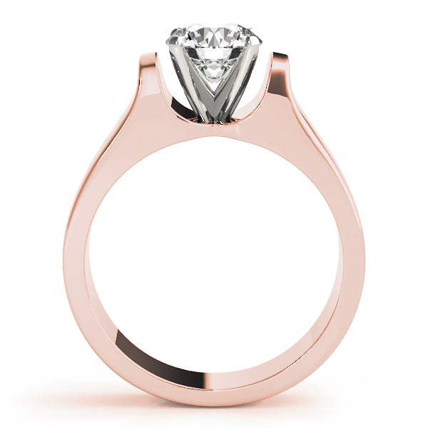 Classic Four-Prong Solitaire Engagement Ring