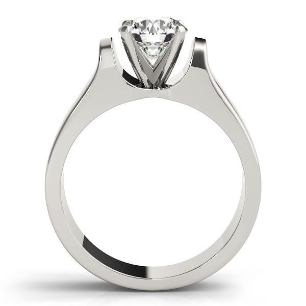Classic Four-Prong Solitaire Engagement Ring