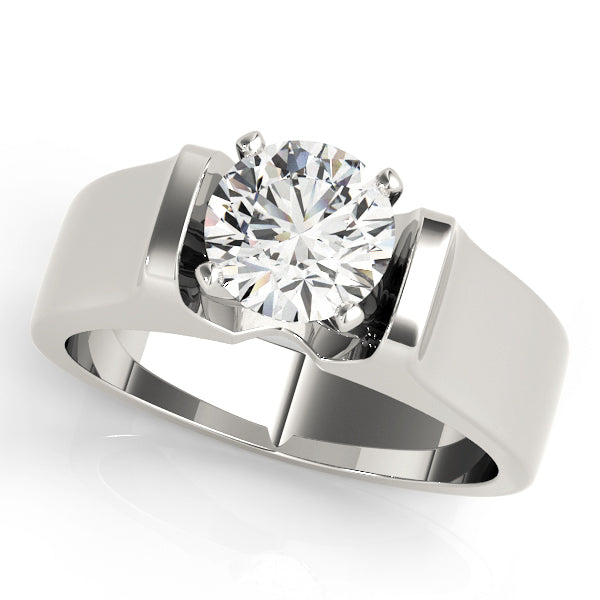 Classic Four-Prong Solitaire Engagement Ring