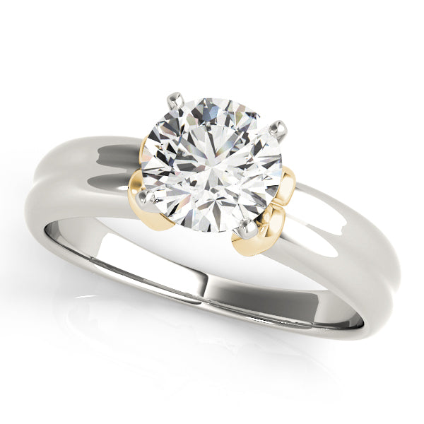 Classic Four-Prong Solitaire Engagement Ring