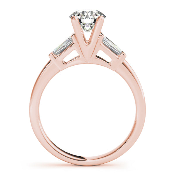 Tapered Baguette Diamond Three-Stone Engagement Ring (1/5 ct. tw.)
