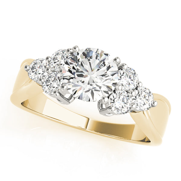 Graduated Three-Stone Diamond Engagement Ring (5/8 ct. tw.)