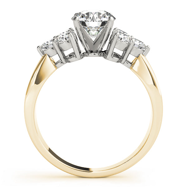 Graduated Three-Stone Diamond Engagement Ring (5/8 ct. tw.)