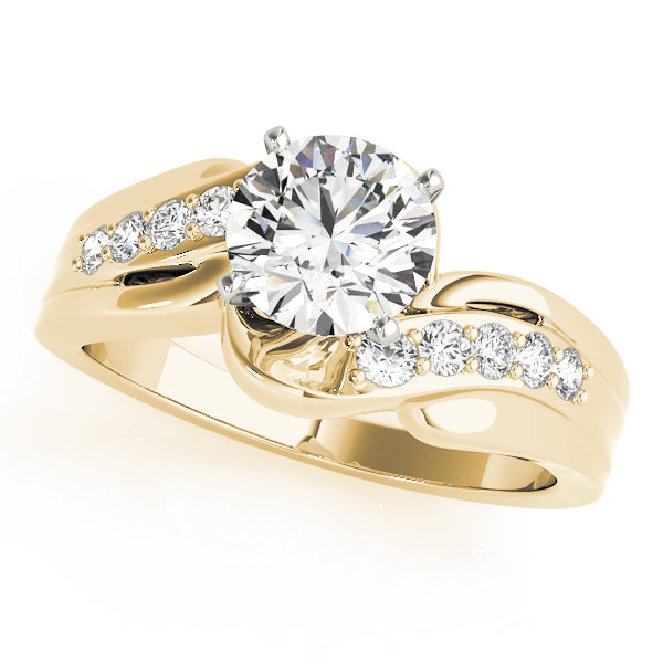 Twist Diamond Engagement Ring (1/5 ct. tw.)