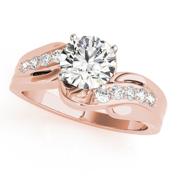 Twist Diamond Engagement Ring (1/5 ct. tw.)
