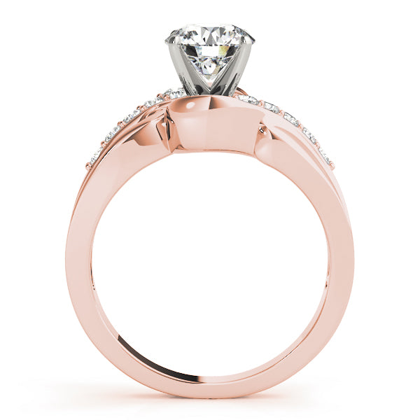 Twist Diamond Engagement Ring (1/5 ct. tw.)