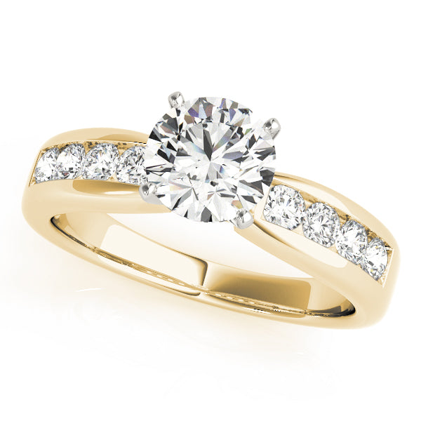 Channel-Set Diamond Engagement Ring (1/3 ct. tw.)