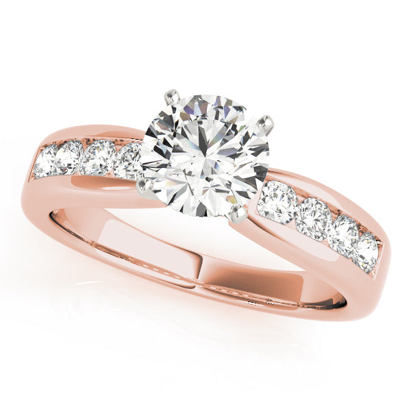 Channel-Set Diamond Engagement Ring (1/3 ct. tw.)