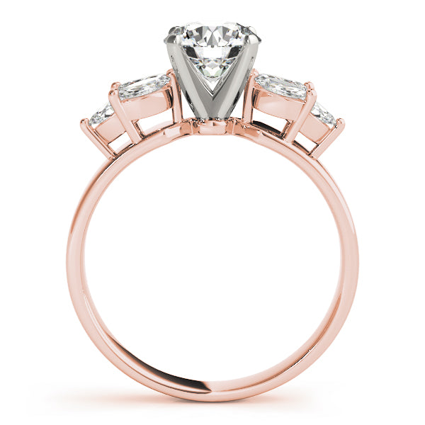 Cluster Diamond Engagement Ring (3/8 ct. tw.)