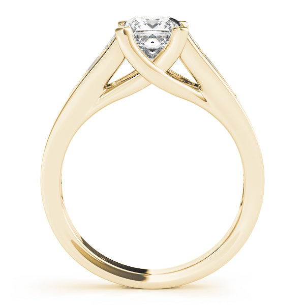 Channel-Set Princess Diamond Engagement Ring (3/4 ct. tw.)