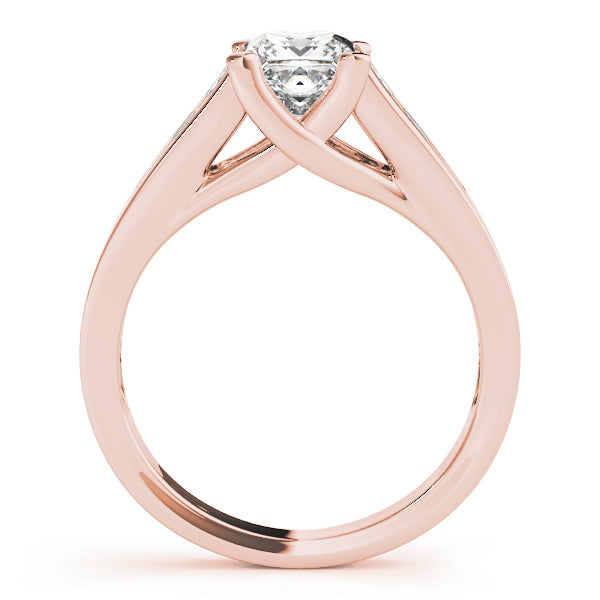 Channel-Set Princess Diamond Engagement Ring (3/4 ct. tw.)