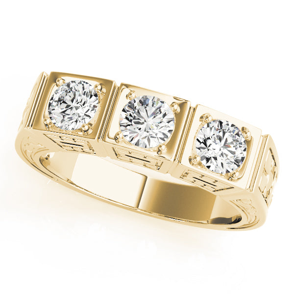 Three-Stone Diamond Ring