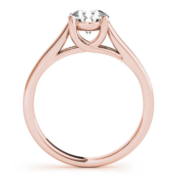 Classic Simple Solitaire Diamond Engagement Ring