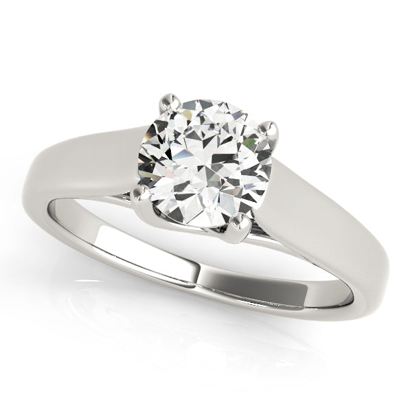 Classic Simple Solitaire Diamond Engagement Ring
