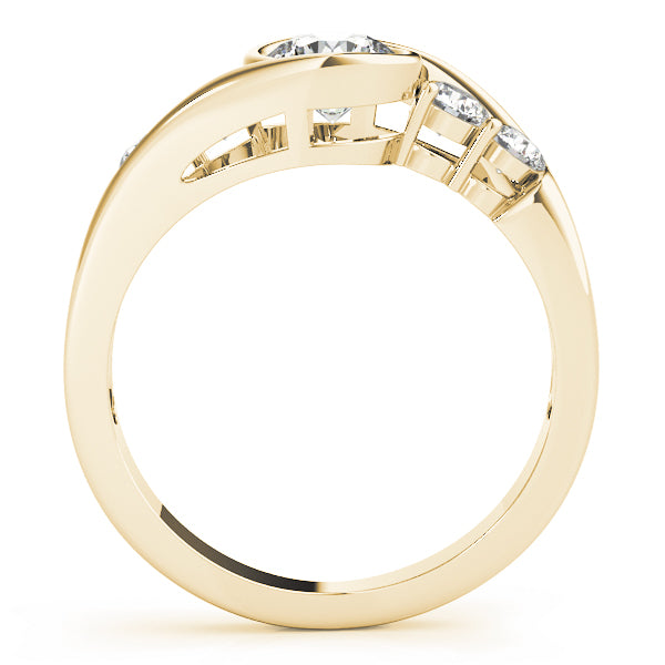Twist Diamond Engagement Ring (1/2 ct. tw.)