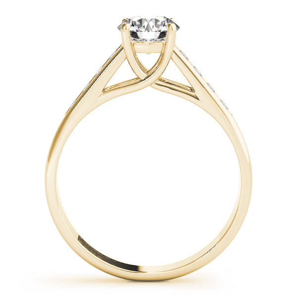 Channel-Set Diamond Engagement Ring (1/4 ct. tw.)