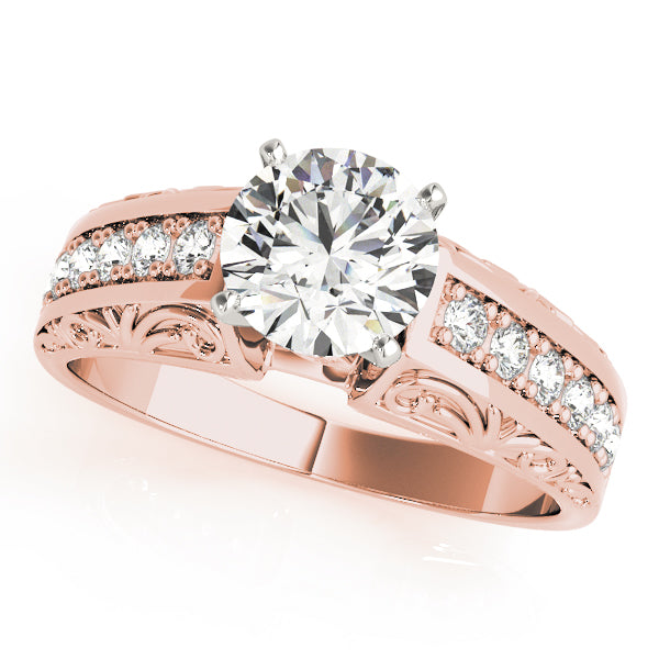Channel-Set Diamond Engagement Ring (1/8 ct. tw.)