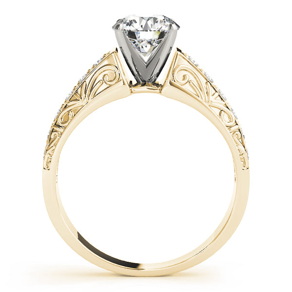 Channel-Set Diamond Engagement Ring (1/8 ct. tw.)