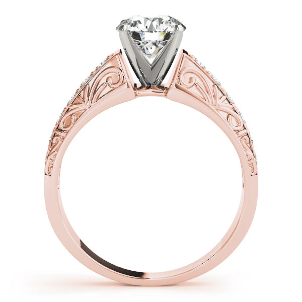 Channel-Set Diamond Engagement Ring (1/8 ct. tw.)