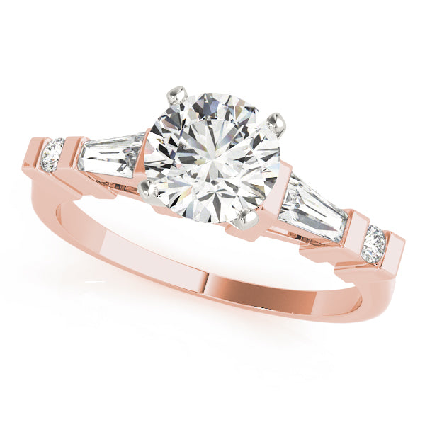 Tapered Baguette Diamond Engagement Ring (1/2 ct. tw.)