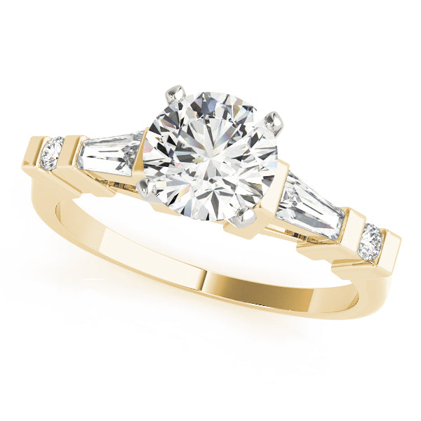 Tapered Baguette Diamond Engagement Ring (1/2 ct. tw.)